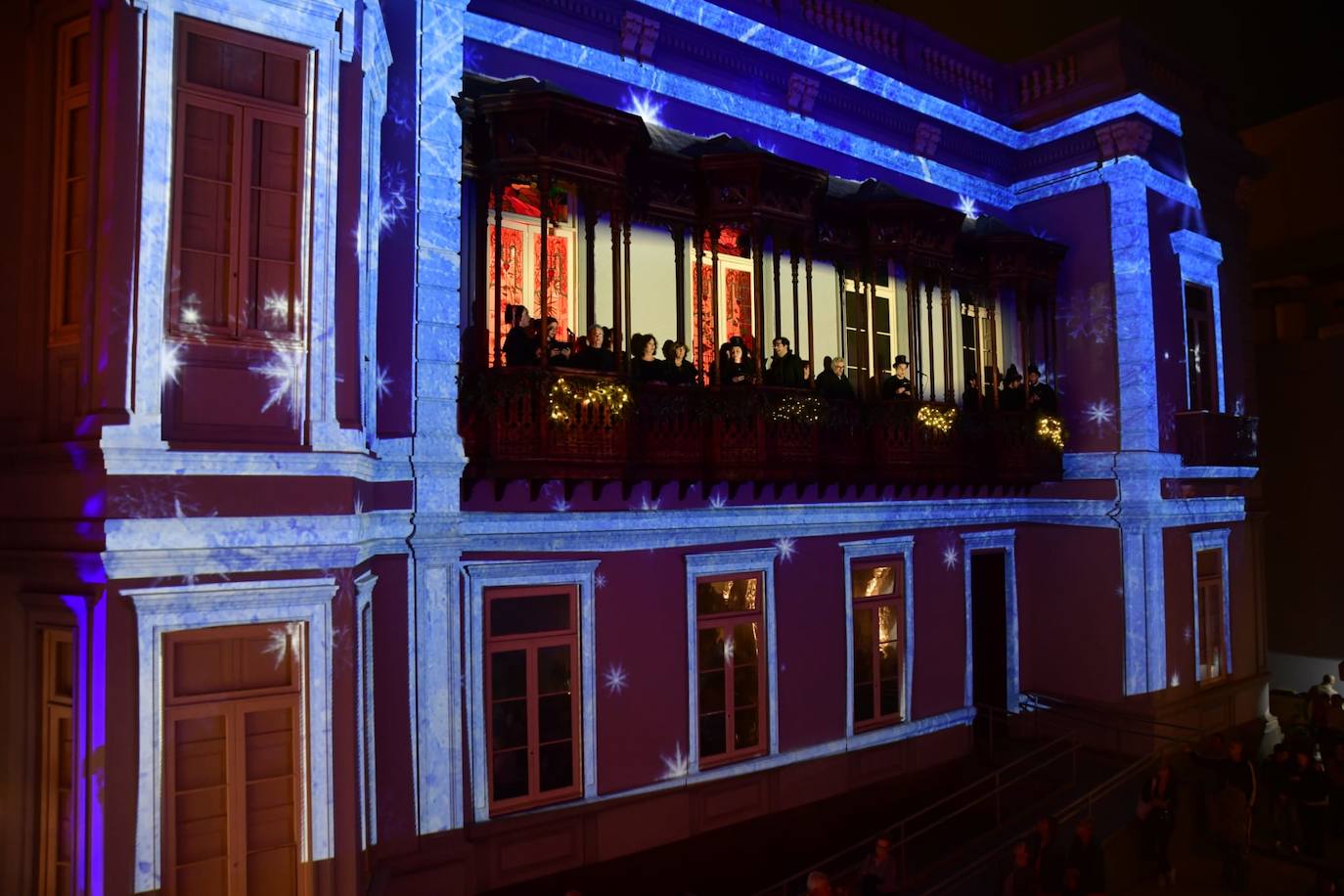 Las Palmas de Gran Canaria brilla con el encendido navideño