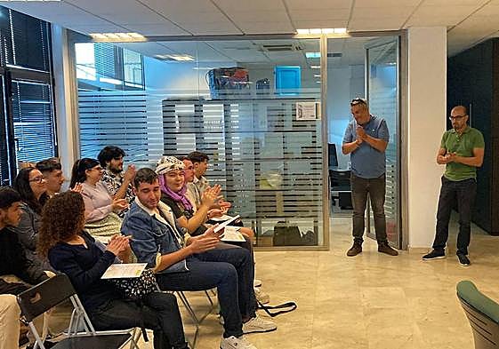 Imágenes de la entrega de diplomas.