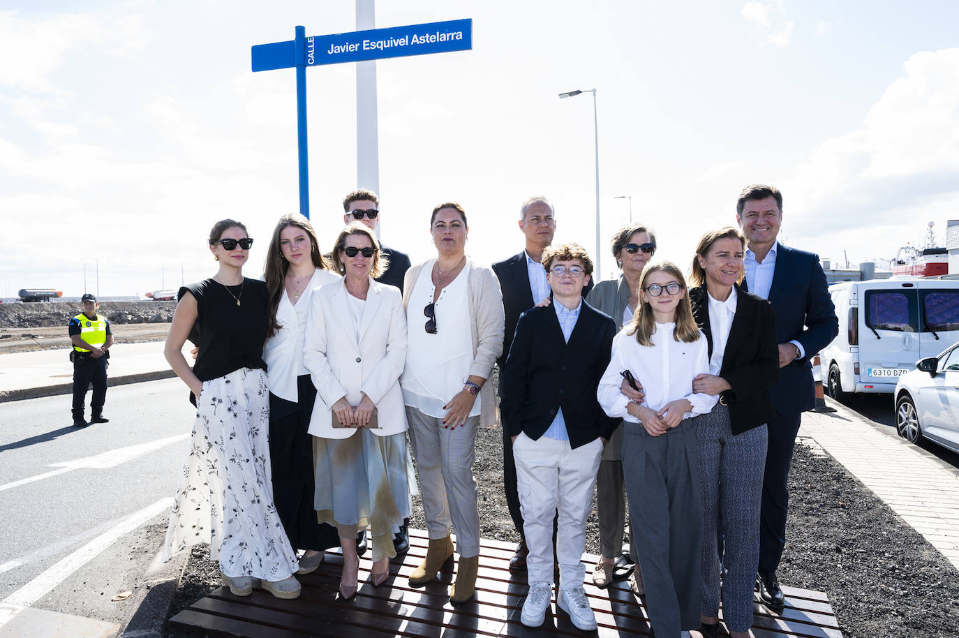 Calzada destaca la figura de Javier Esquivel como «pionero» en el tráfico de contenedores del Puerto de Las Palmas