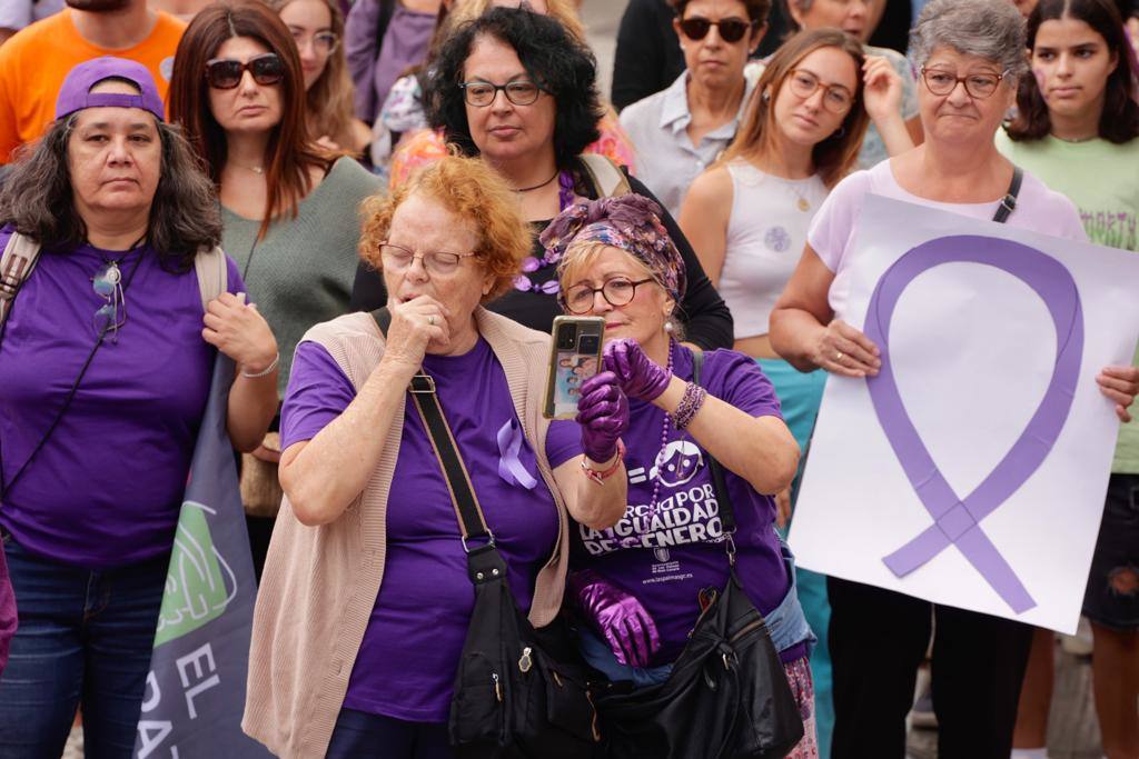 El feminismo canario se moviliza en la capital grancanaria