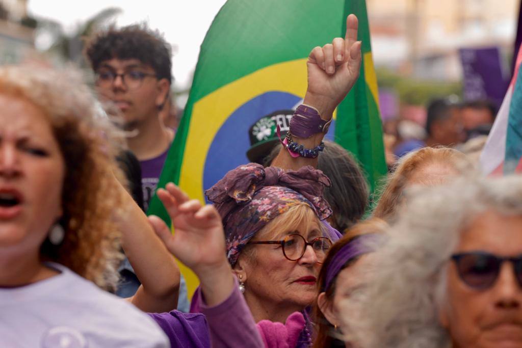 El feminismo canario se moviliza en la capital grancanaria