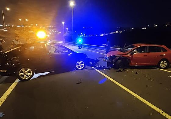 El suceso tuvo lugar la noche de este lunes.