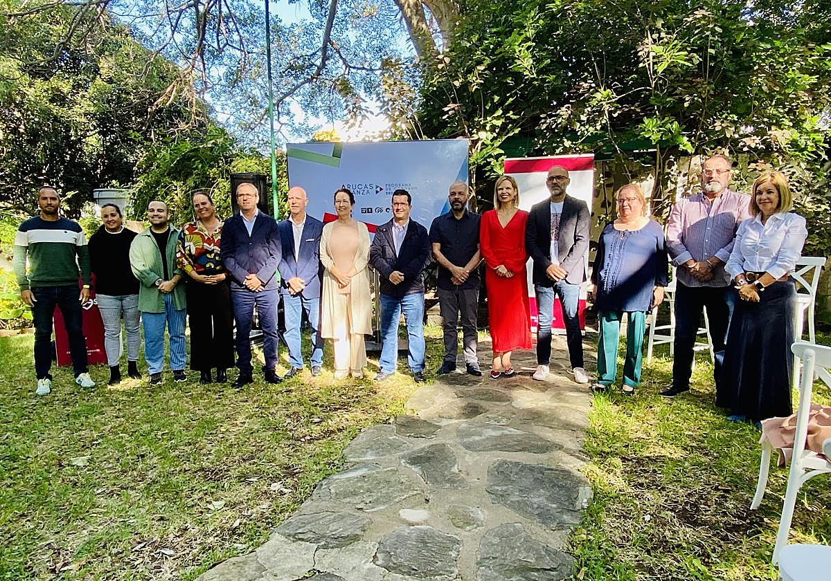 Imagen de los miembros del grupo de gobierno de Arucas, que ayer presentó su programa.