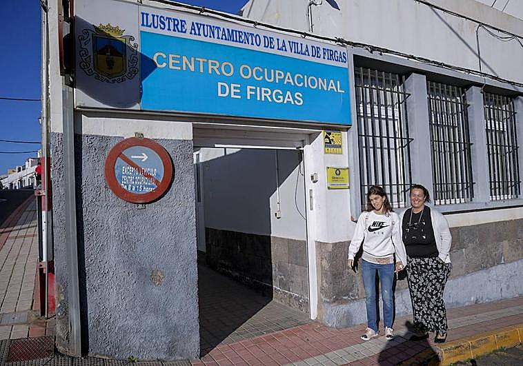 Texeida ha logrado una plaza en el Centro Ocupacional de Firgas.