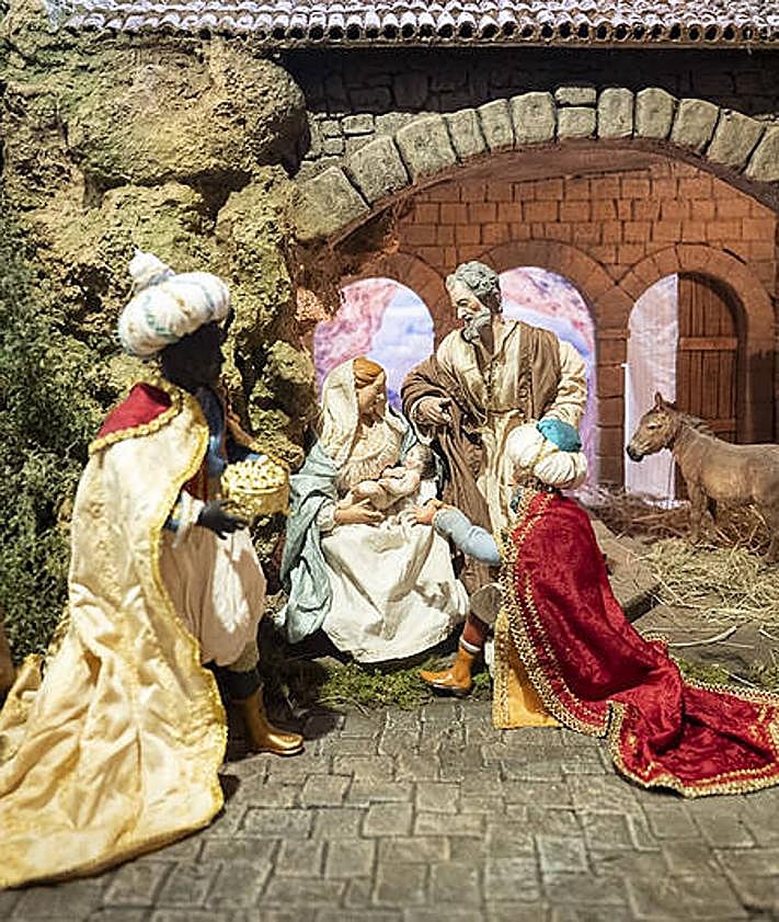 Imagen secundaria 2 - Detalles del belén del Cabildo. 