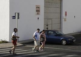 Depósito Municipal de Arrecife, desde el exterior.