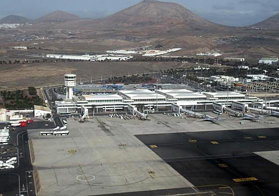 Vista del aeropuerto.