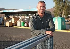 Enrique Pérez ha pasado de la política municipal al área de Residuos.