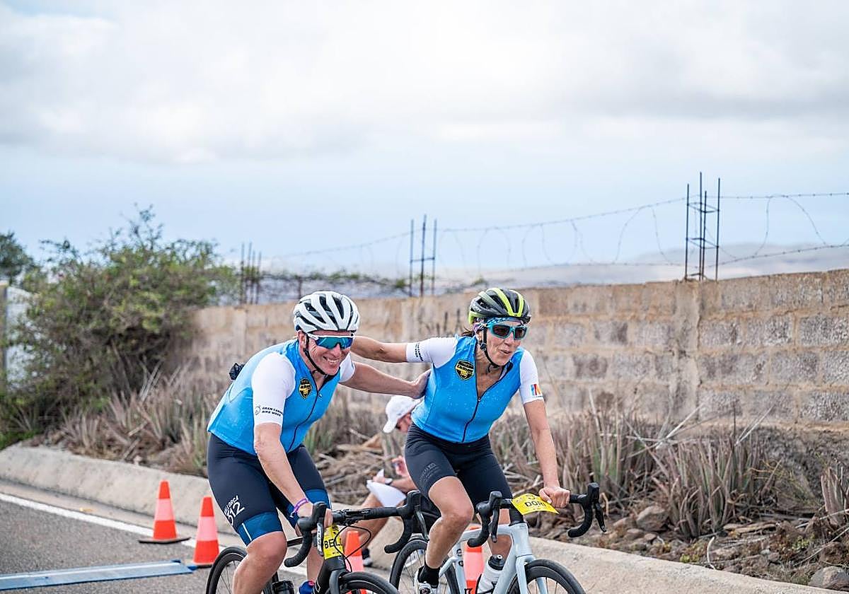 Los participantes de la Gran Canaria Bike Week siguen disfrutando de la experiencia.