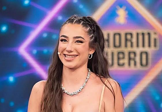 La tiktoker Lola Lolita en su visita a El Hormiguero.