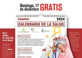 El Calendario de la Salud, gratis con CANARIAS7