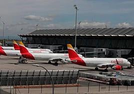 Los sindicatos convocan huelgas en el 'handling' de Iberia para Navidad