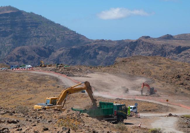 Obras de la central Salto de Chria en la ZEC Macizo de Tauro II.