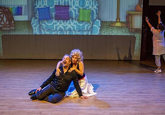 Una escena del montaje.