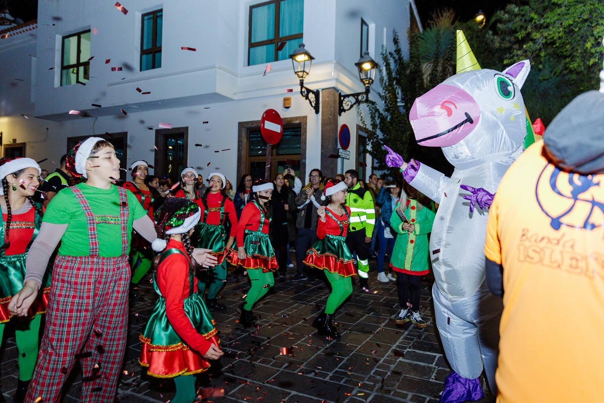 Imagen principal - Tejeda enciende la Navidad