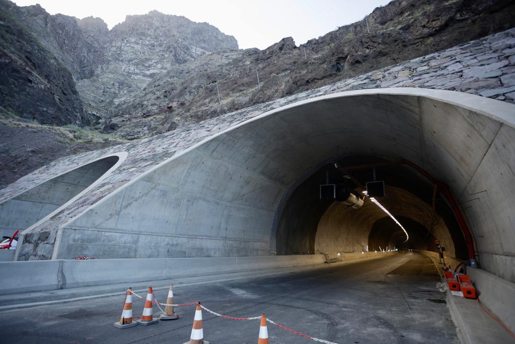 Las obras de los túneles de Faneque, en imágenes