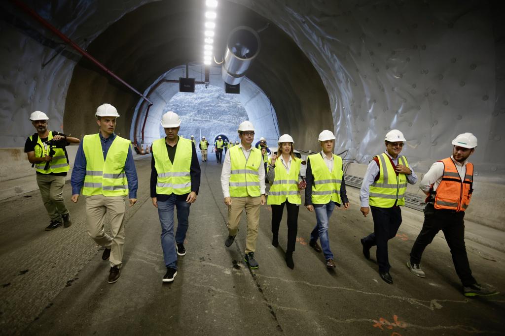 Las obras de los túneles de Faneque, en imágenes