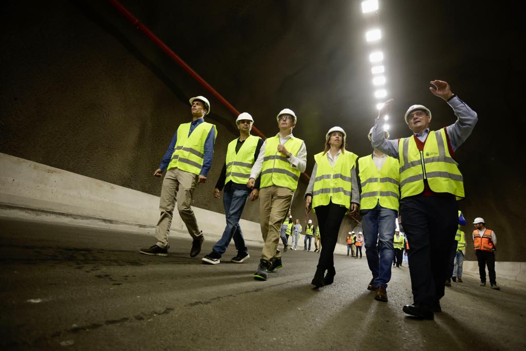 Las obras de los túneles de Faneque, en imágenes