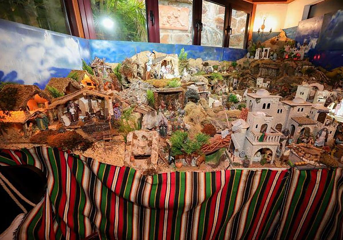 El portal de Belén de José Bravo de Laguna, en imágenes