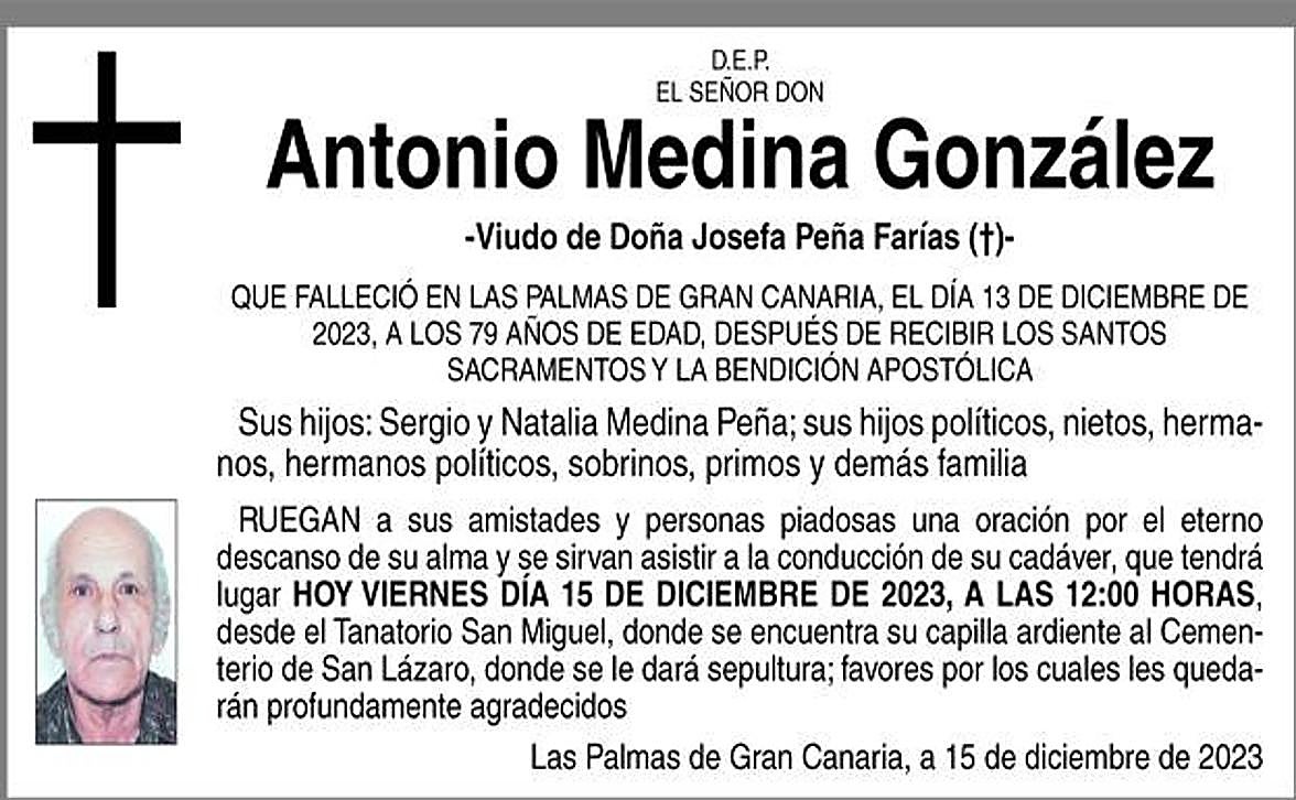 Antonio Medina González Canarias7