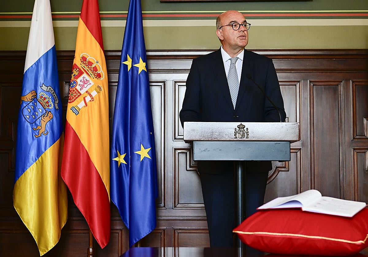Anselmo Pestana sigue como delegado del Gobierno en Canarias