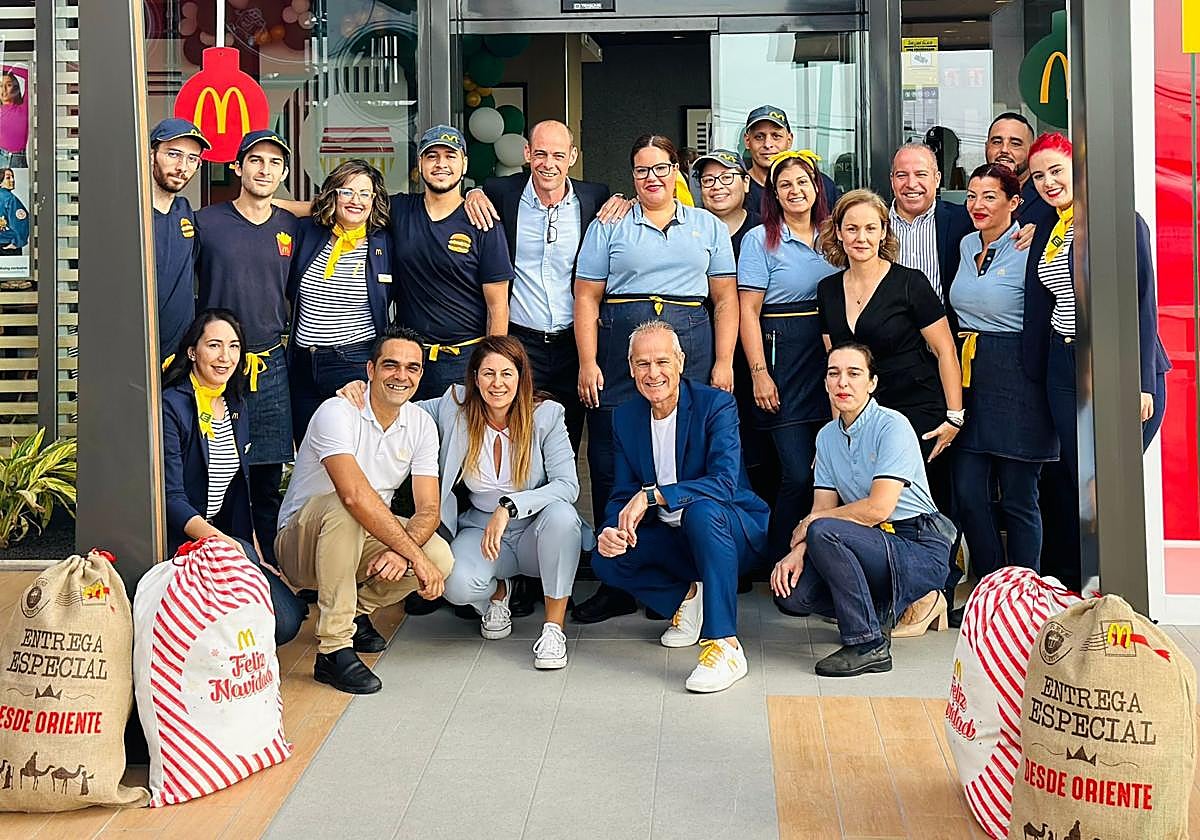 McDonald’s Opens Restaurant in the Capital, Strengthening Its Commitment to the Canary Islands