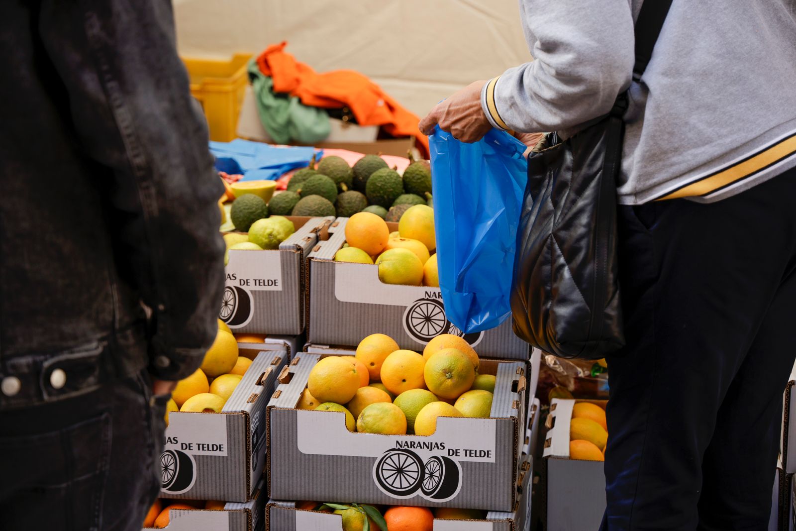 Telde se tiñe de un naranja sabroso
