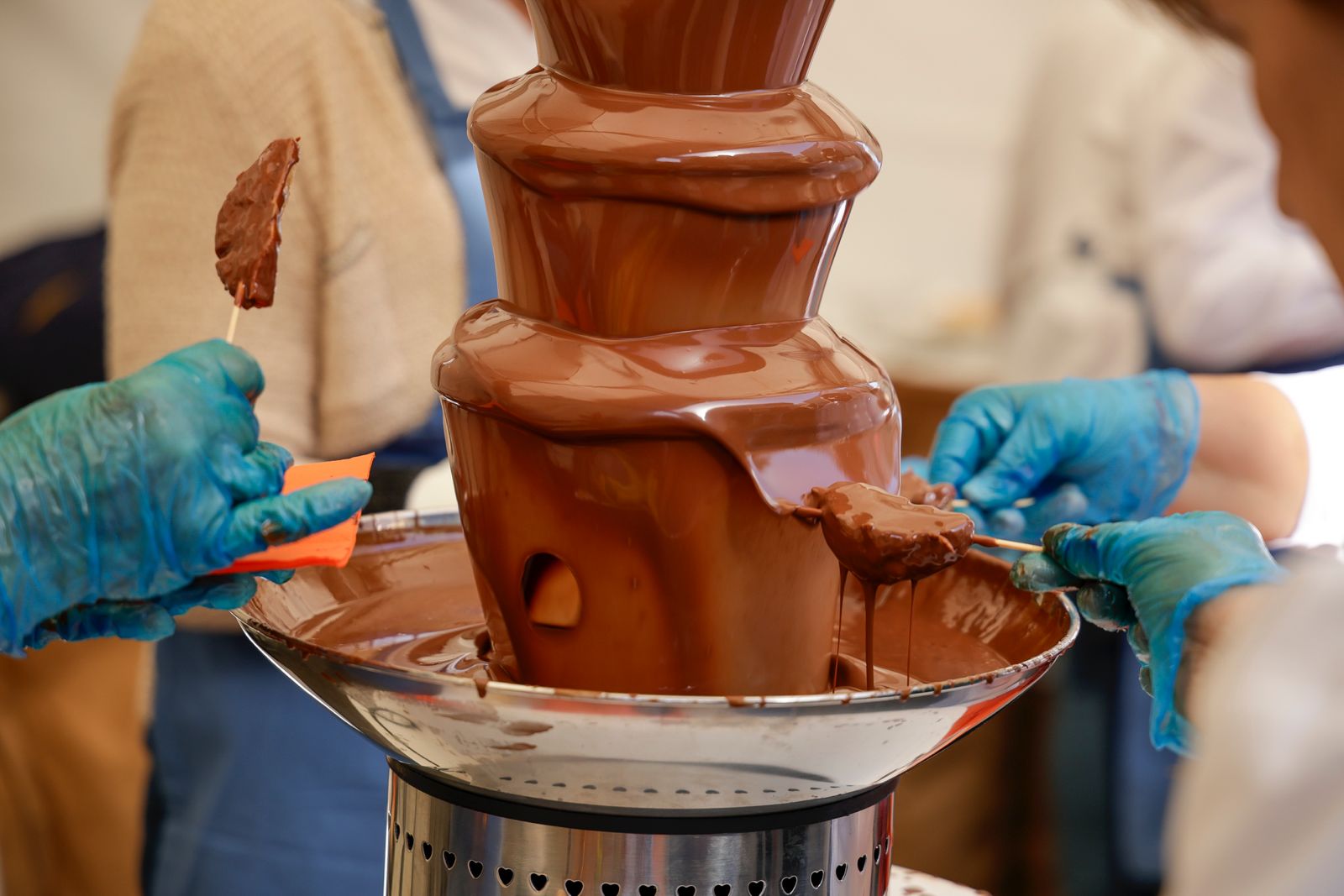 Telde se tiñe de un naranja sabroso