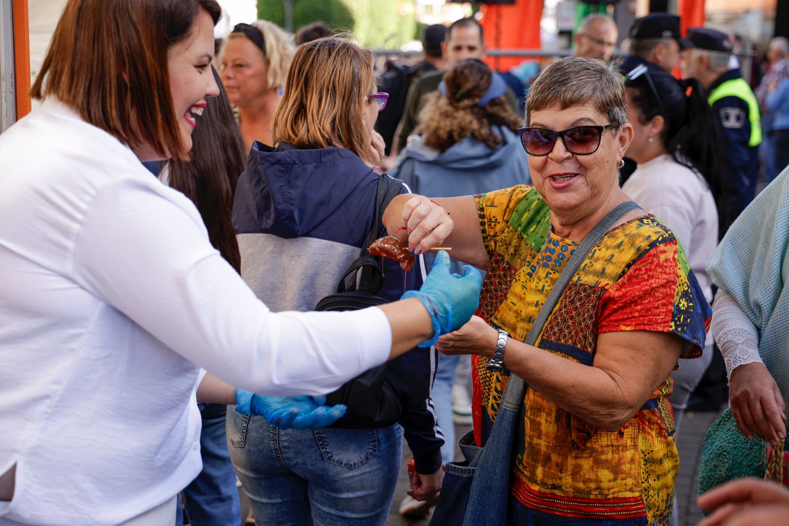 Telde se tiñe de un naranja sabroso