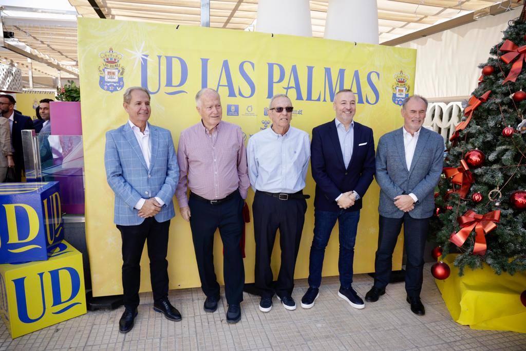 La UD Las Palmas ofrece su tradicional cóctel de Navidad