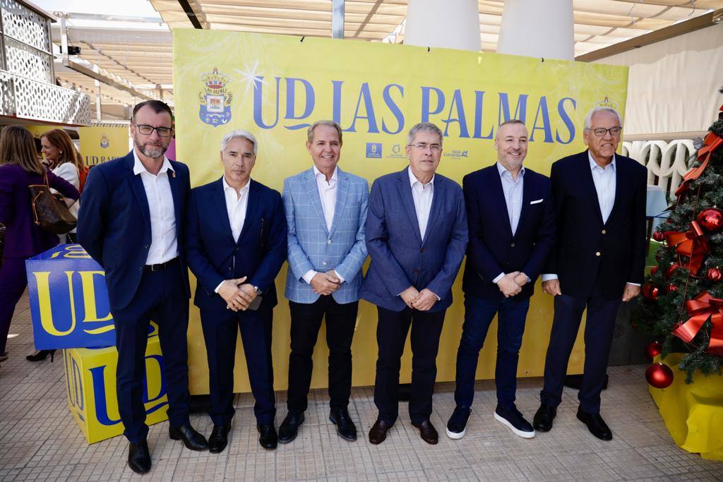 La UD Las Palmas ofrece su tradicional cóctel de Navidad