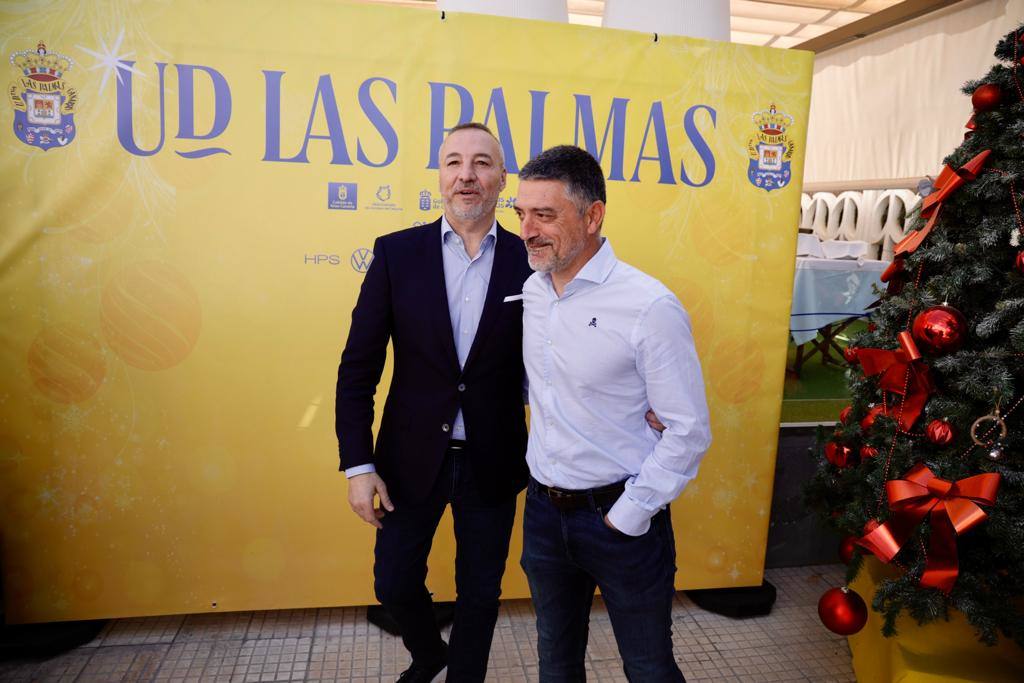 La UD Las Palmas ofrece su tradicional cóctel de Navidad