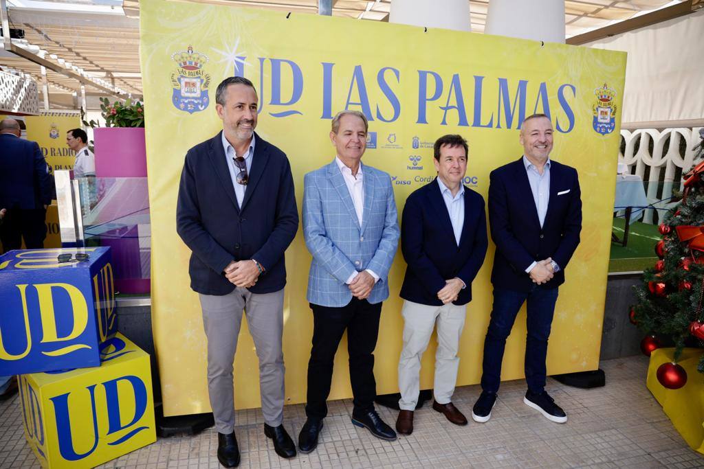 La UD Las Palmas ofrece su tradicional cóctel de Navidad