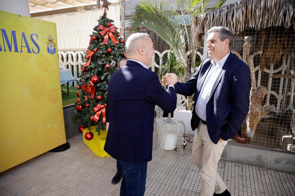 La UD Las Palmas ofrece su tradicional cóctel de Navidad