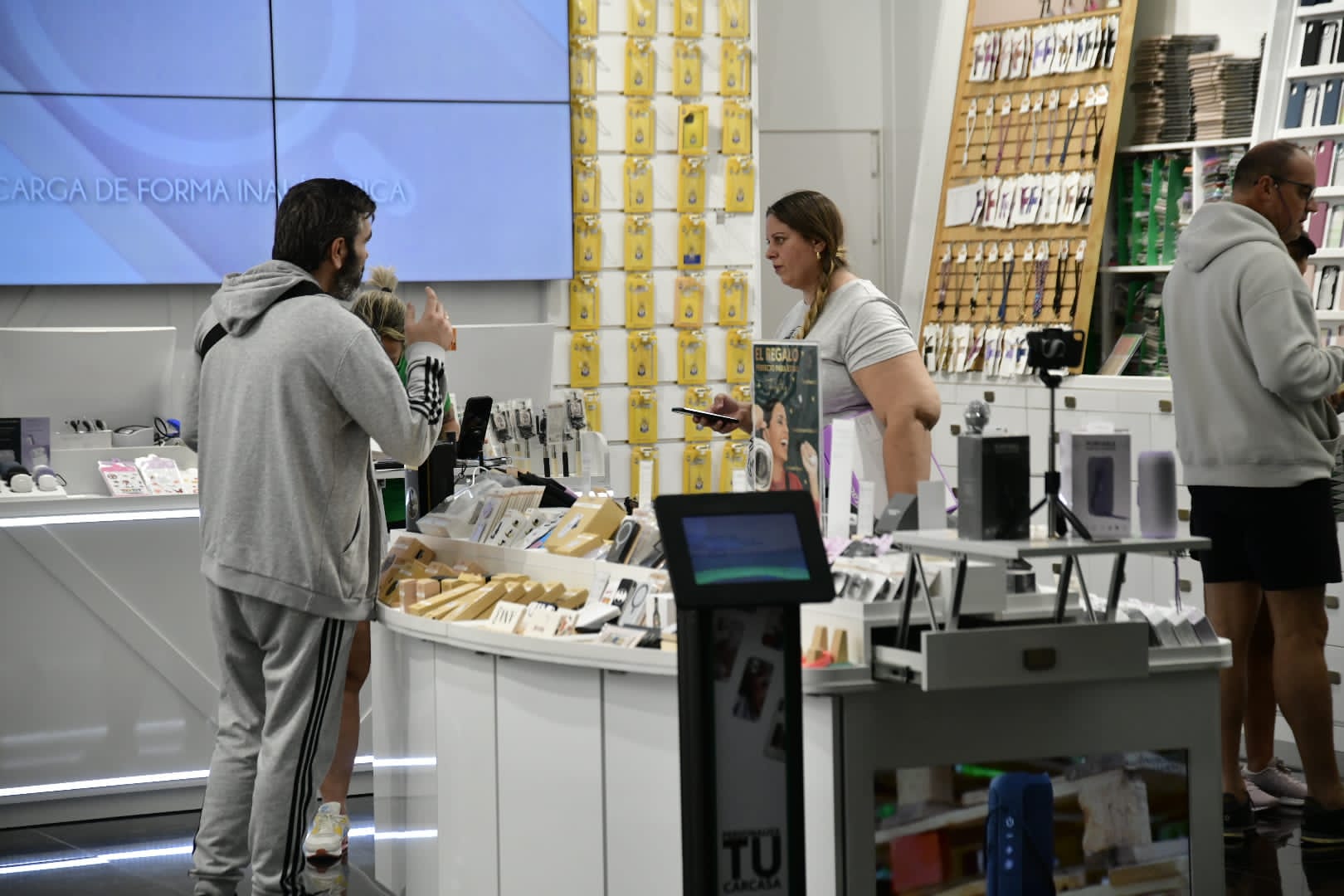 Frenesí comercial en Navidad