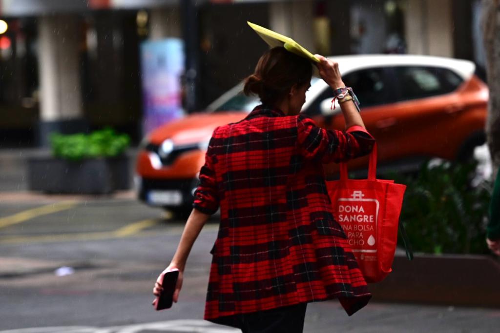 Las lluvias ya están de vuelta en la capital grancanaria