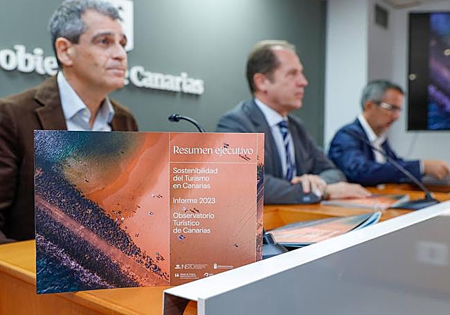 Presentación este miércoles del informe 'Sostenibilidad del turismo en Canarias'
