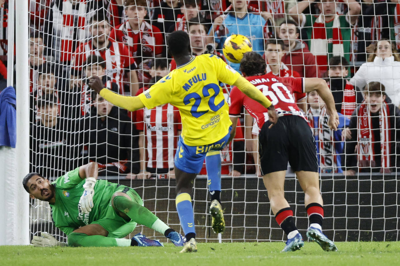 Athletic-UD Las Palmas, en imágenes