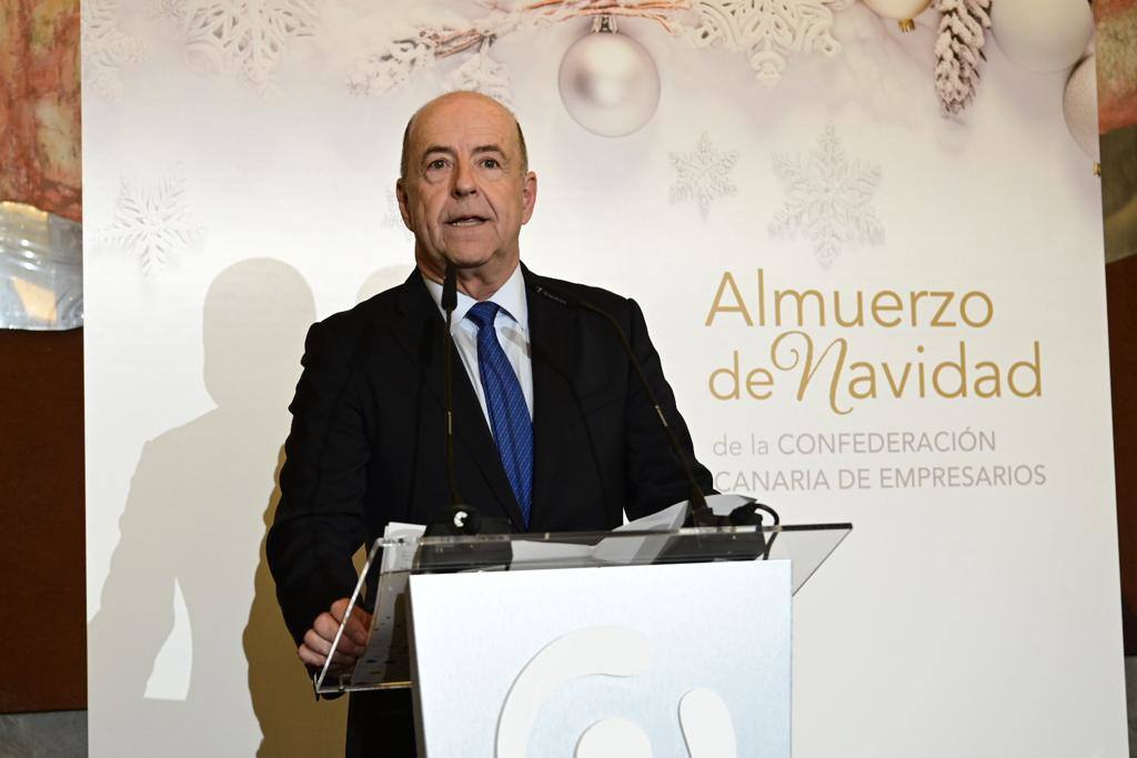 Almuerzo navideño de la Confederación Canaria de Empresarios