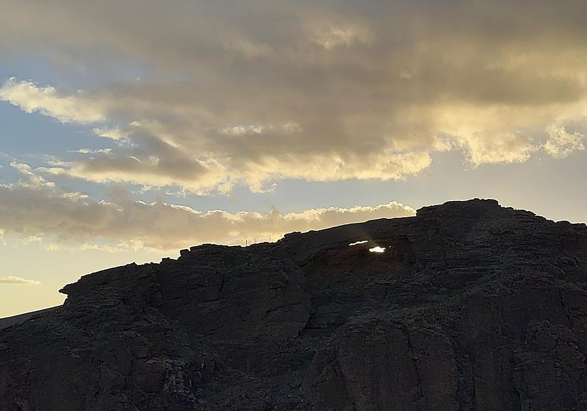 Solsticio de invierno desde la mejor atalaya indígena