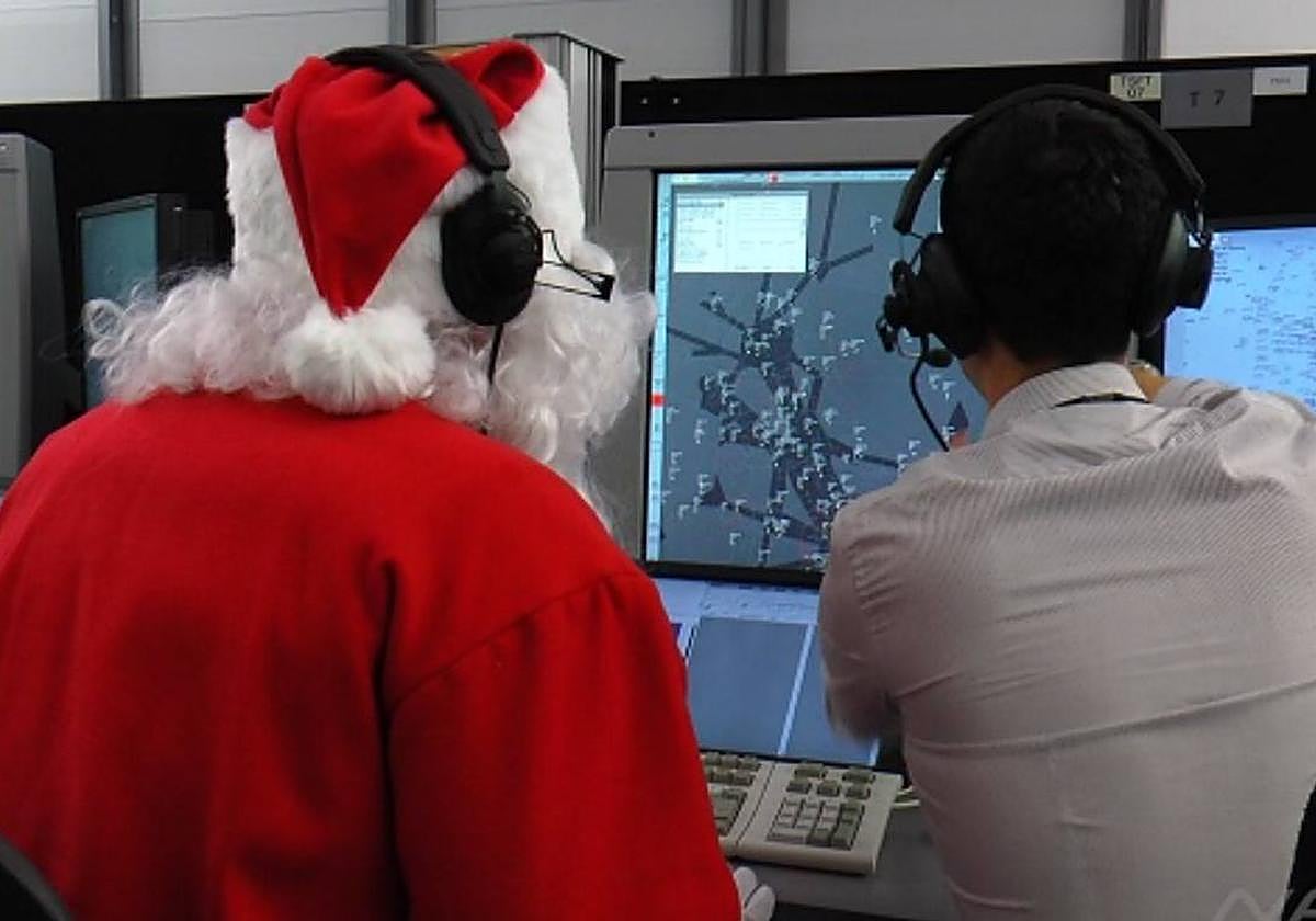 Controladores Aéreos, aliados de Papá Noel: el reparto de regalos fue prioritario en las operaciones aéreas