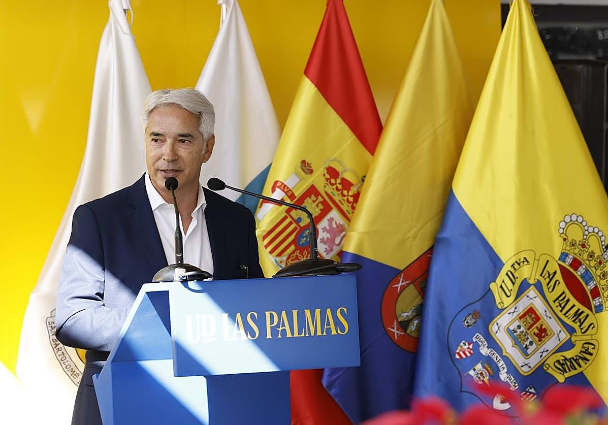 Patricio Viñayo, director general de la UD Las Palmas.