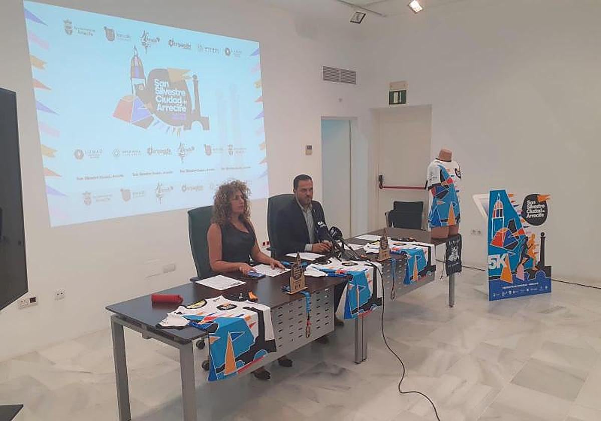 Presentación de la undécima San Silvestre de Arrecife.