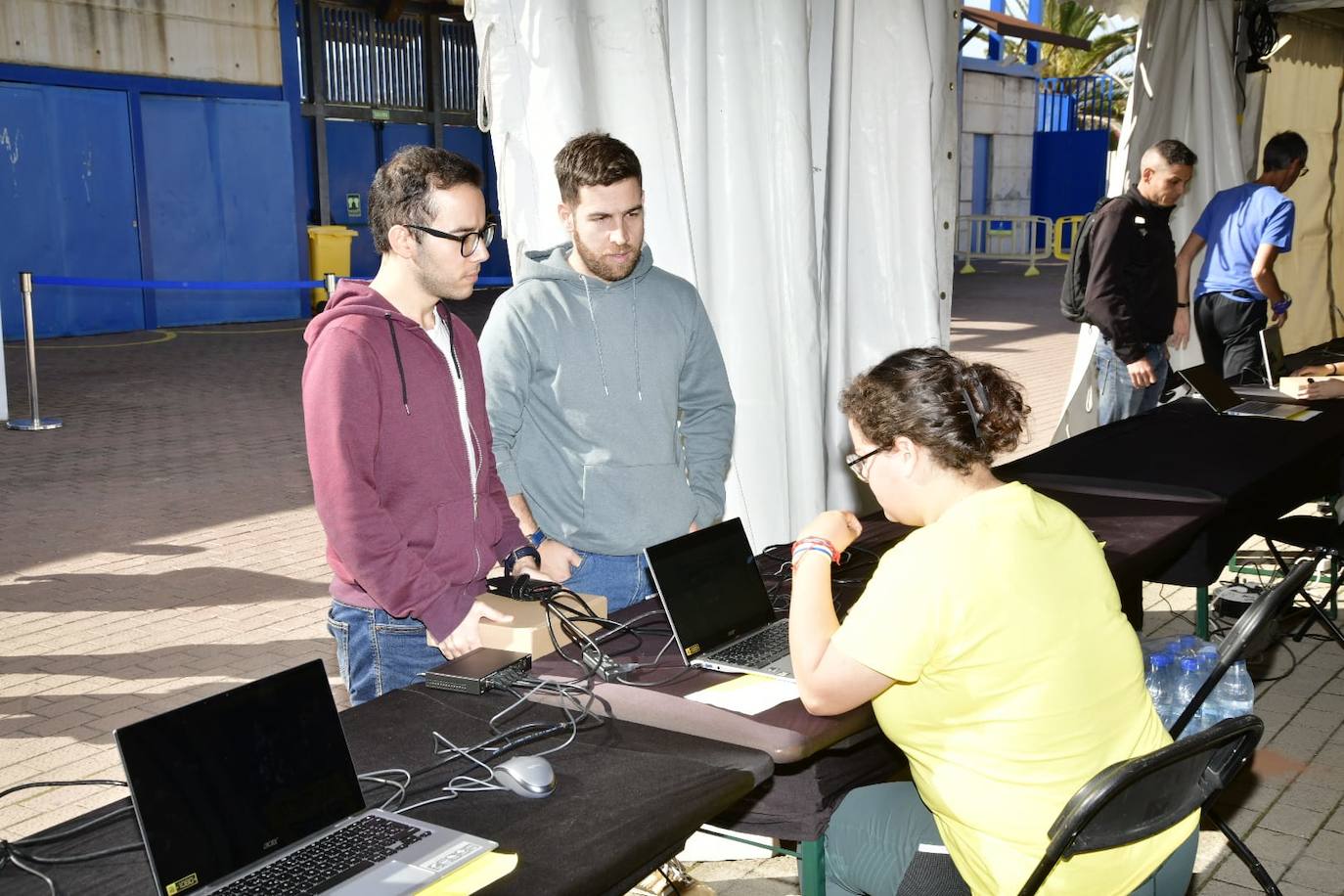 Recogida de box y dorsales de la San Silvestre LPGC