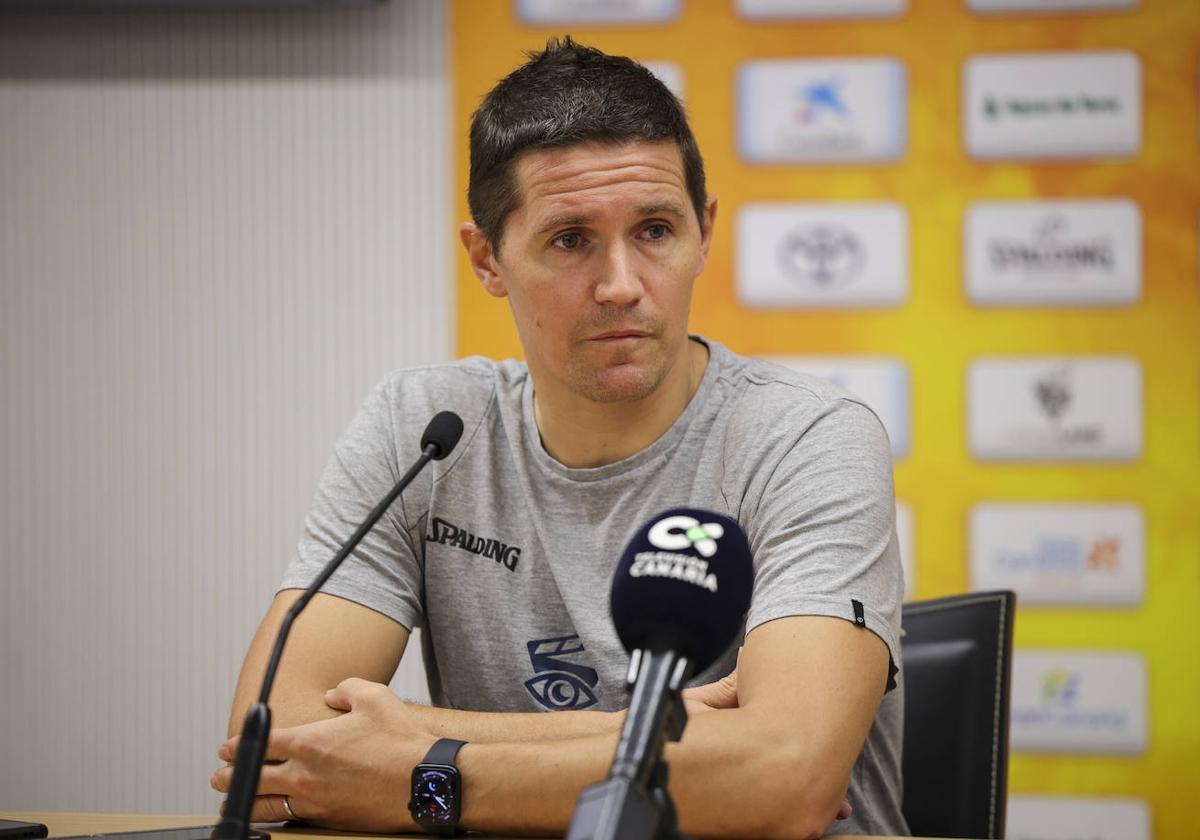 Jaka Lakovic Valora El Encuentro Entre El R O Breog N Y El Cb Gran Canaria En Rueda De Prensa