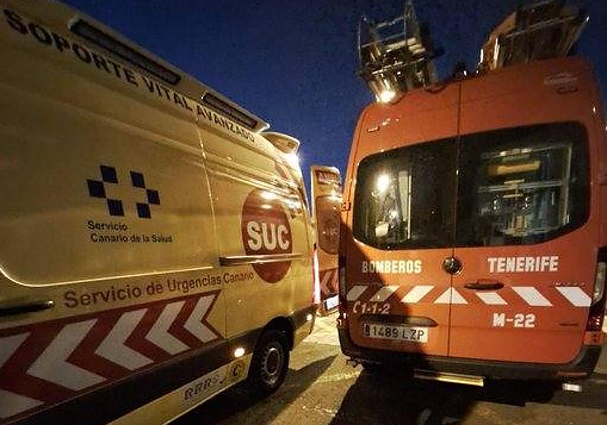 Herida grave al sufrir una caída cuando escalaba en el Roque de Taborno