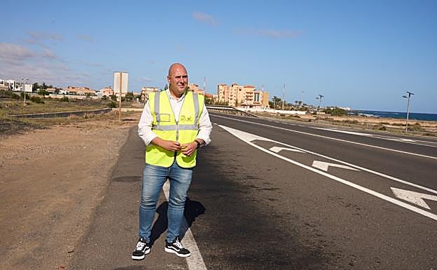 El primer mandatario majorero. 