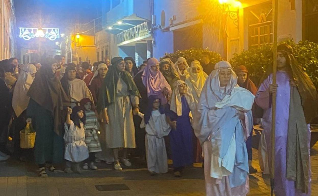 La Aldea retoma con éxito la representación del Auto de Reyes Magos en La Alameda