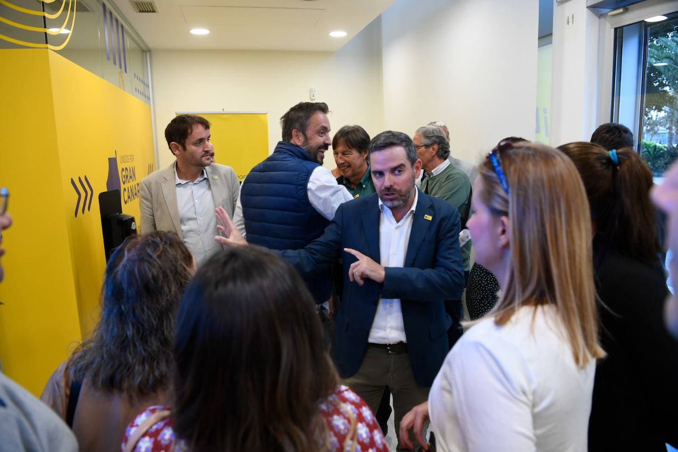 Fotos: Unidos por Gran Canaria reúne a su consejo de Dirección