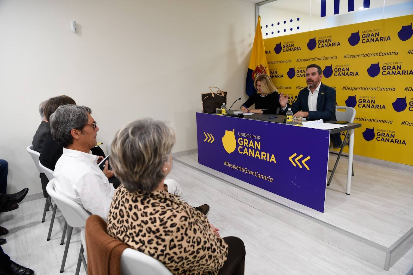 Fotos: Unidos por Gran Canaria reúne a su consejo de Dirección